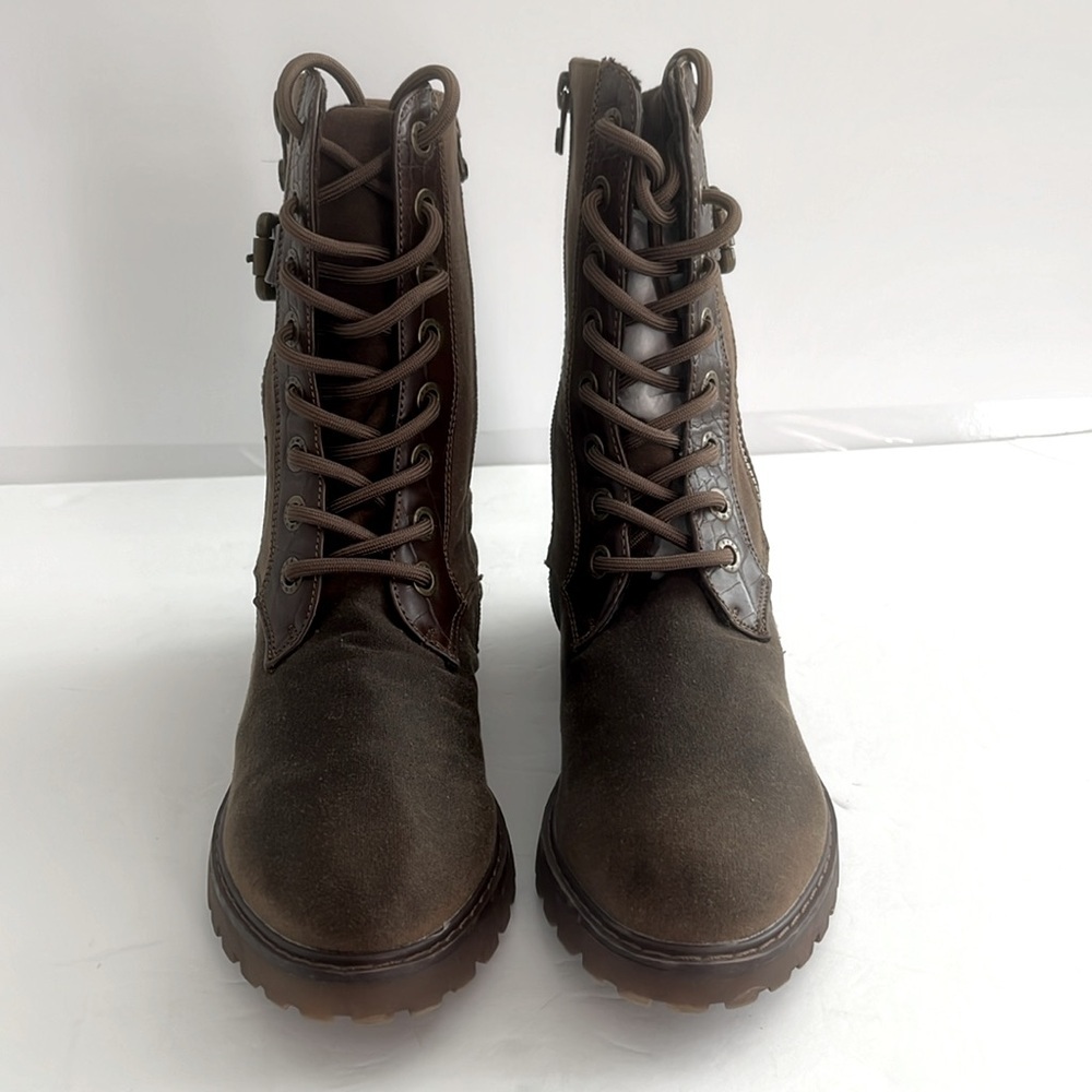 Blowfish Malibu Women’s Rauly Zip Boots Walnut Local Sheriff Shoes Size 7.5 NEW - Picture 11 of 13